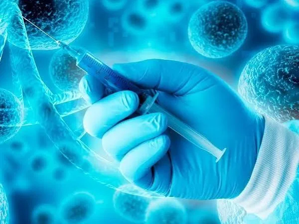 Preparo de aplicação em procedimento regenerativo